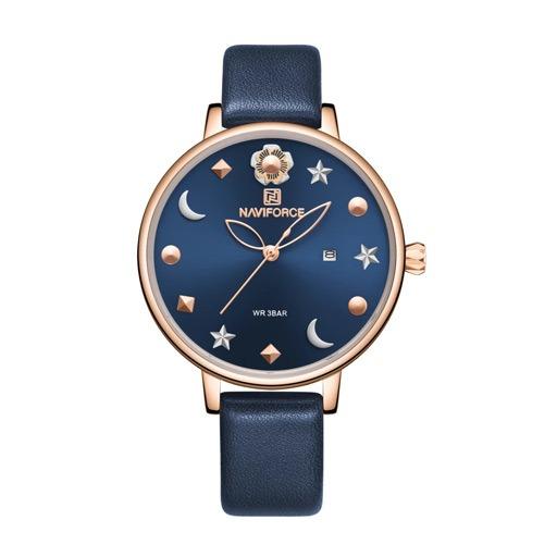 NF5009 Date Function Analog Stylish Elegant Quartz Casual Quartz Women's Watch ساعة نسائية