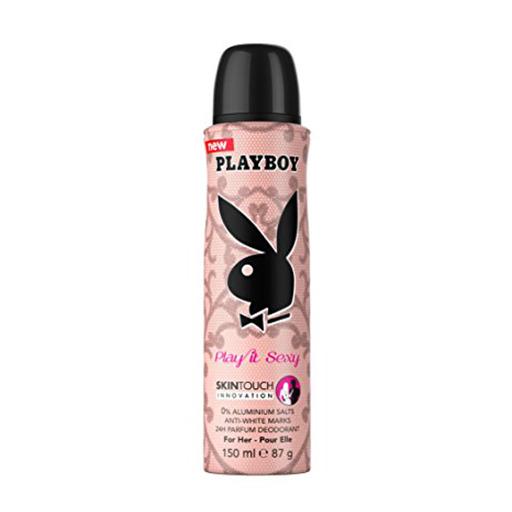 Playboy Play It Sexy Women's Deodorant Spray بخاخ مزيل العرق بلي ات للنساء