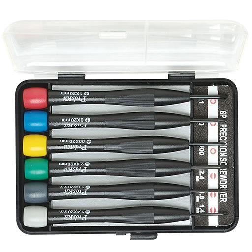  سيت مفك براغي دقيق 6 في 1 Precision Screwdriver 6 Pieces Set