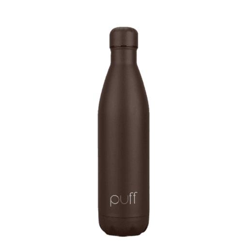 قنينة معدنية حافظة للحرارة Puff Matte Chocolate Brown Bottle 500ml