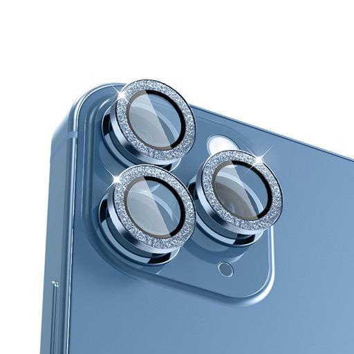 Blue Diamond Back Camera Lens Protection For iPhone 12 Pro Max لصقة حماية عدسة الكاميرا الخلفية