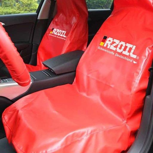 تغليف مقعد ومقود السيارة جلد  Car Seat Leather & Steering wheel Cover Set