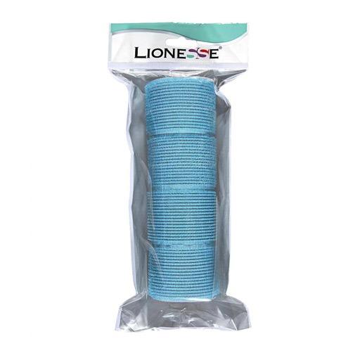 Velcro Curler Blue 4 pcs أدوات تجعيد الشعر