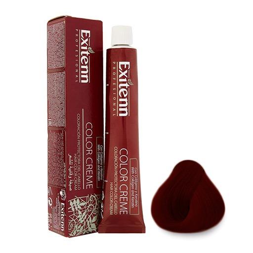 Hair Color Cream With Collagen And Keratin - Red Ex Extra Color صبغ شعر مجموعة اللون الاحمر Ex