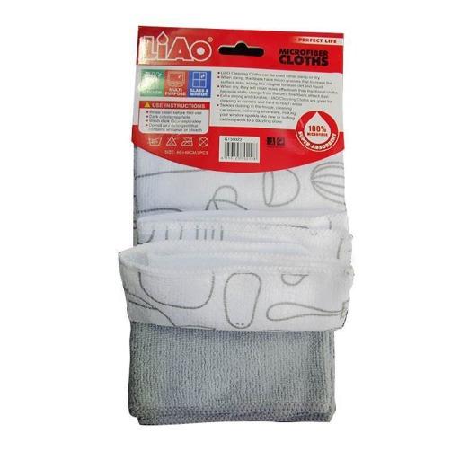 سيت قطع قماش للتنظيف Microfiber cloths 2 pcs Set